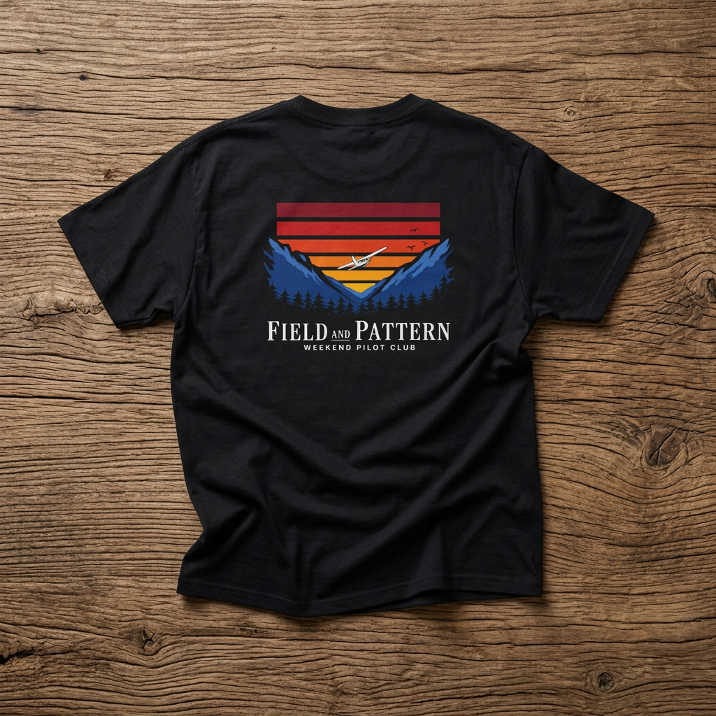 Golden Hour T-Shirt Black UK