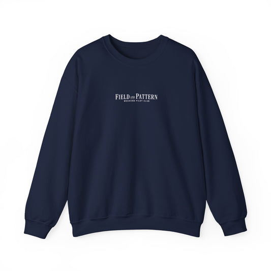 Field and Pattern Sweatshirt Blue